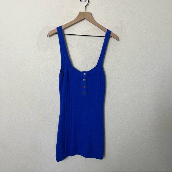 NWT Free People Beach Short and Sweet Mini Dress in Mazarine Womens Size S - Picture 7 of 10